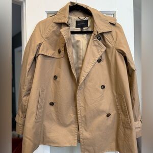 Banana Republic Tan Double-Breasted Women’s Trench Coat